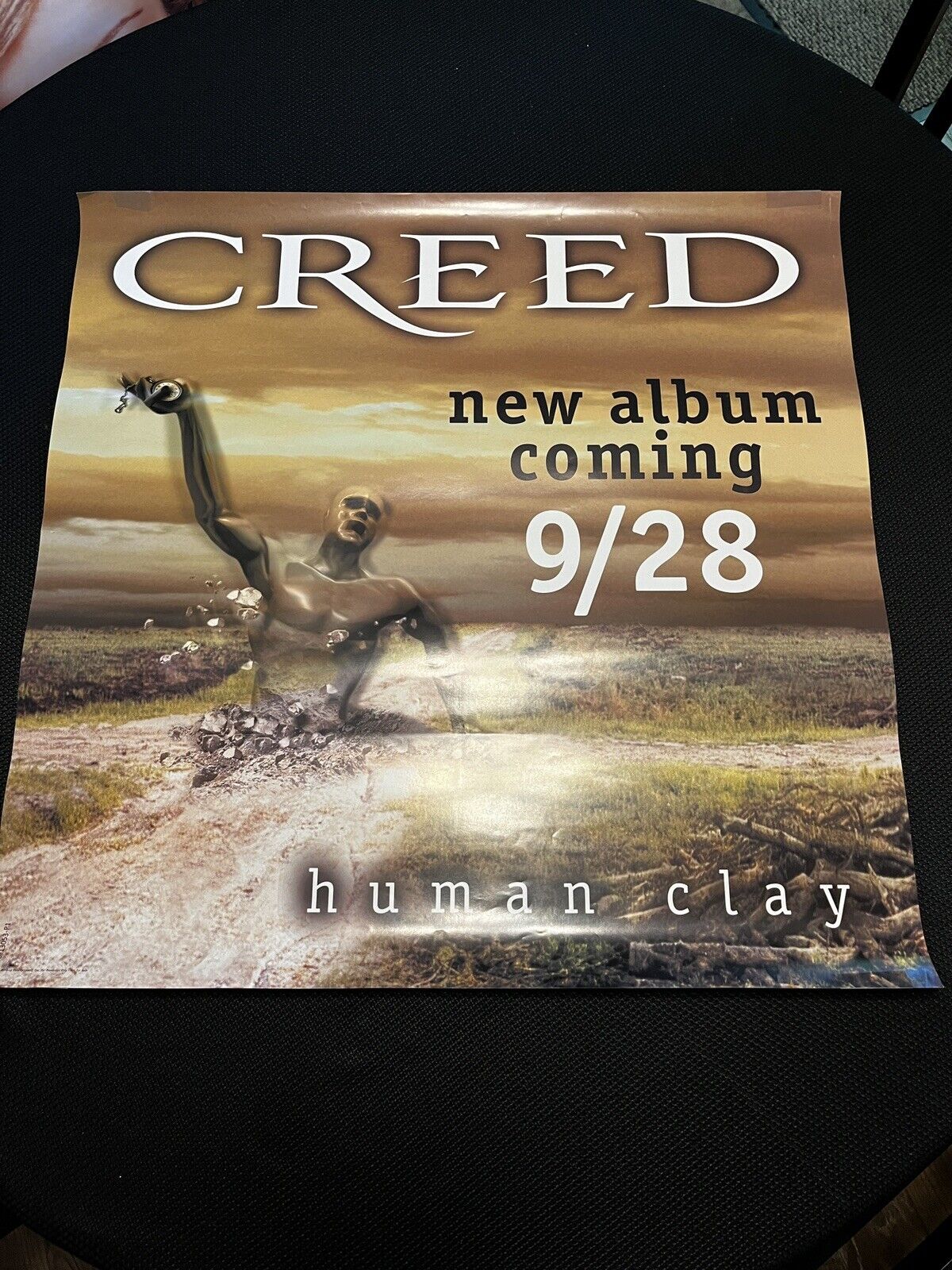 Creed "human Clay" *rare* 24x24 Promo Poster (1999)